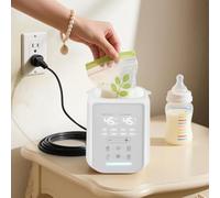 Strixorn Chauffe-biberon 10 en 1 avec thermostat intelligent et veilleuse | Chauffage rapide en 2 à 5 minutes, stérilisation à la vapeur, arrêt automatique | Pour lait maternel et nourriture au