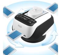 Strixorn Distributeur de Cartes Automatique, Distributeur de Cartes Électronique Rechargeable, Machine D'envoi de Cartes Rotatif à 360° Jusqu'à 8 Joueurs, pour Poker, UNO, Blackjack, Texas Hold'em