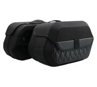 STRJUS Sac De Selle pour Softail pour Low pour Rider/S 2017-2024 19,5 L Sacoche Latérale Moto