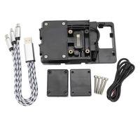 STRJUS Support GPS Moto pour Ducati pour Multistrada 950 1200S 1200 pour Enduro 2015-2017 Support GPS pour Smartphone, De Navigation Moto(Black 2)