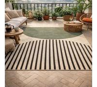 Strloepr Tapis Grand Salon Chambre Salle a Manger Antidérapant Lavable en Machine,Moderne Géométrique Vert, Beige, Marron, 200 x 365 cm