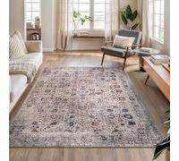 Strloepr Tapis Salon Chambre Canapé Lit Salle a Manger Decoration Maison Interieur,Traditionnel Beige, Bleu, Rouge, Noir,Multicolore, 185 x 275 cm