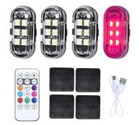 Strobe Light Kit - Wireless Multi-Color Illumination | LED Car Light + Remote Control | Vehicle Owners Party Planners Wedding Decorators Outdoor Enthusiasts Motorcycle Bike Drone
