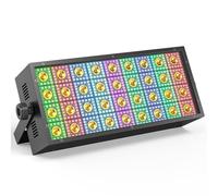 Stroboscope D'éclairage de Scène 220W, Barre LED Wallwasher Lumiere Ambiance Faisceau Effets avec dmx512 Contrôle pour DJ Fête Disco Mariages Soiree, 1 pièce