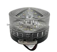 Stroboscope Signal Voyant d’Avertissement Alarme de sécurité à LED, Signal stroboscopique, Voyant d'avertissement Blanc 12 V, 24 V, 110 V, 220 V, TB35-W(220V)