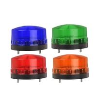 Stroboscope Signal Voyant d’Avertissement LED-3071J Feux de signalisation Clignotants à LED avec Buzzer 12 V 24 V 220 V Multicolore(Green 220v Buzzer)