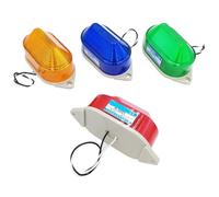 Stroboscope Signal Voyant d’Avertissement Voyant Lumineux stroboscopique d'avertissement LED IP44 Multicolore Tensions Multiples(Green 12V)