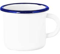 Strömshaga Tasse en Émail "Emil's" - Blanc/bleu