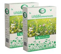 Stroetmann Rasetta Fleurs sauvages 2 kg de graines de gazon Mélange de fleurs sauvages Mélange d'abeilles