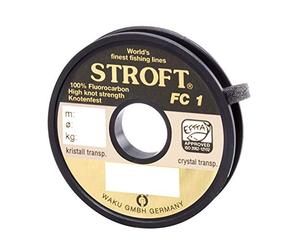 Stroft FC1 Fil de pêche en fluorocarbone 25 m