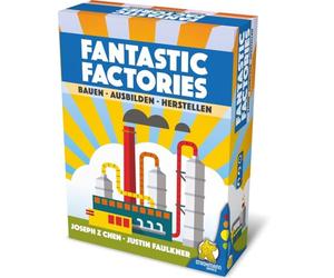 Strohmann Games, Fantastic Factories - Jeu de Base - Jeu de société - 1 à 5 Joueurs - À partir de 12 Ans et Plus - 45 Minutes - Allemand
