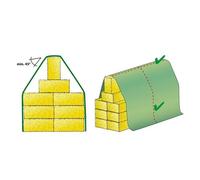 Strohvlies Schutzvliese 140g/m² 9,8m x 25m (245m²)