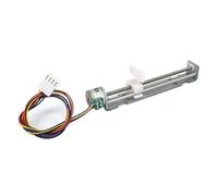 Stroke 80mm Linear Actuator DIY 3D Printer 15mm Stepping electronic starter DC 5V 6V 9V 2-phase 4-wire Precision Stepper electronic starter CZAOINCU(Model B)