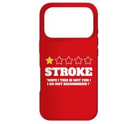 Stroke Nope This is Not Fun Non recommandé Sensibilisation à l'AVC Coque pour iPhone 17 Pro