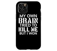 Stroke Survivor Stroke Warrior : Mon Propre Cerveau Coque pour iPhone 11 Pro