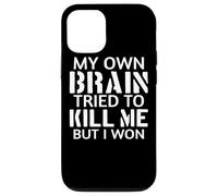 Stroke Survivor Stroke Warrior : Mon Propre Cerveau Coque pour iPhone 12/12 Pro