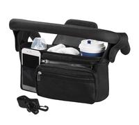 Stroller Bag Organizer, Large Capacity Baby Bag, Stroller Attachment Pouch, Multiple Pocket Bag, Oxford Cloth Material, Perfect for Bottles, Diapers, and Wipes Storage