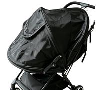 Stroller Canopy - Adjustable Foldable Breathable UV Wide Scenario | Pram Pushchair Canopy Extender Weekend Trips Daily Walk Shopping Vacation Travel Outdoor Family Activities