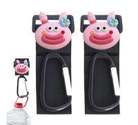 Stroller Carabiner Clip Set, 2-Pack Heavy Duty Strap with Lock