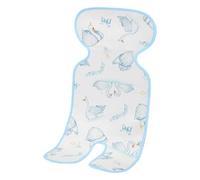 Stroller Cooling Pad, Car Seat Insert Liner, 27.56x12.99 inches, Breathable Ice Mat Cushion, Soft Sweat-Absorbing Design, Ideal for Nursery, Indoor, Outdoors, Travel, Park, Walking