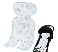 Stroller Cooling Pad, Cooling Car Seat Insert Liner, Breathable Carseat Ice Mat, Soft Comfortable Cushion Design, Easy to Install and Clean, Ideal for Nursery Indoor, 70x33cm