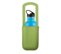 Stroller Cups Holder, Drink Holder, Stable Silicone Drinks Organizer, Storage Cup Clip for Walking, Biking, Golf, Beach, Park, Treadmills, Men, Women, Adults, Outdoor Activities Black Green Red