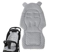 Stroller Cushion, Double-Sided Baby Stroller Cushion Mat, Breathable Material, Comfortable Design, Toddler Carriage Pad, Suitable for Hot, Cold Weather Outside, 15.75x31.5 Inches