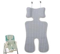 Stroller Gel Cooling Pad, Baby Car Seat Cooling Pad, Multifunctional Baby Coolings Pads Suitable, Foldable Infant Cooler Mat For for Babys Dining Chair (Gray)