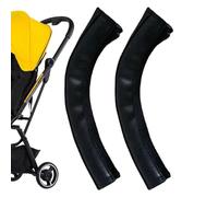 Stroller Handle Cover - Leather Armrest Case with Removable Zipper, Universel Fit Stroller Handle Cover | Stroller Strap/Handle Replacement, Premium Pram Accessories for Comfort and Style