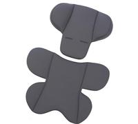 Stroller Inserts for Babies, Carseat Insert Cushion, Non-Slip Body Support Pad, Head Cushion for Stroller and Car Seat, Ideal for Boys and Girls (Pink/Navy Blue/Black/Beige/Gray)