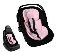 Stroller Liner - 2 in 1 Reversible Seat Cushion for Babies | Breathable Soft Padding Mat, Comfortable Supportive Insert for Boys Toddler, Ideal for Home Car Travel, 27.20x20.29x5.21cm Blue Pink Gray