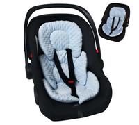 Stroller Liner - Beanie Velvet, 10.71x7.99x2.05in Supportive Mat Reversible And Breathable | Soft Toddler Cushion Pad, Baby Seat Insert For Stroller, Car Seat, Swing, Bounce Chair And Travel