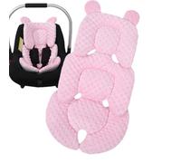 Stroller Liner - Breathable Mesh, 67x38cm Stroller Cushion Ergonomic Support Pad - Soft Comfort And Ventilated Design, Reversible Seat Comfort Mat For Strollers, Car Seats, Carriers