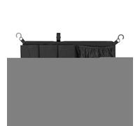 Stroller Mesh Organizer, Stroller Mesh Net Bag, Stroller Mesh Cargo Storage Bag, Multi-Purpose Sorting Net Bag for Camping, Cargo Storage Net with Sorting Pocket for Outdoor Adventure and Beach Trip