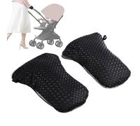 Stroller Mittens - 12.2x7.4 Inches Waterproof Winter Gloves for Pushchair Use, Adjustable Hand Covers with Anti Static Design, Protective Accessories for Caregivers, Parents, and Outdoor Shopping