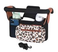 Stroller Organizer - Pro | Bag - Organisateur De Poussette Grande Capacité Sac De Rangement Fixation De Poussette Avec Poches Multiples Pour Biberons Couches Lingettes Haute Performance | 2026 Pr