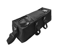 Stroller Organizers, Secure Pouch with Fastener Straps, 19.69x5.51x6.69 inches Built in Water Bottle Holder, Spacious Storage Compartment for Moms, Diaper Bags, Golf, Park, Airplane, Or Travel Use