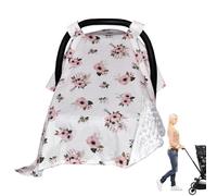 Stroller Shade Cover, Carseat Sun Protector, Baby Suns Canopy, Toddler Sunshade Tent, 39.37x29.53 Inch, Ensuring Optimal Sun Blocking and Airflow for Outdoor Travel & Summer Walks