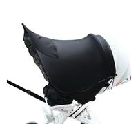 Stroller Sun Cover Rayshades, Breathable Pushchair Sunshade, 45x40x1cm, Breathable Fabric Material, Lightweight UV Protection Pram Canopy for Daily Outings, Walking, Camping