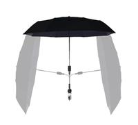 Stroller Sun Shade - Cloth Steel 90x52.5cm | Stroller Umbrella, Sun Protection Parasol, Breathable Adjustable StrollerCanopy, Outdoor UV Shade For Kids | Travel Outdoor