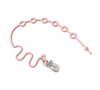 Stroller Toy Straps, Silicone Safety Tether, Adjustable Pacifier Clip with Secure Hold System, Portable Design with Compact Build, Anti Drop Protection System, Accessory Solution for Travel Crib