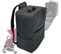 Stroller Travel Bag,Backpack,Stroller Storage Bag Compatible with Cybex Libelle,GB Pockit+ All-City and GB Pockit+ All-Terraim,Black