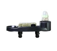Stroller Tray Attachment - Snack Cup Holder with Storage Organizer | Convenient Phone Holder | Outdoor Portable Toddler Travel Accessory for Kids Feeding, Drink Toys, Food and Drinks on The Go