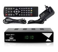 Strom 504 Décodeur TNT Full HD DVB-T2 - Compatible HEVC264 - (HDMI,Péritel, USB, Digital Plus) Noir