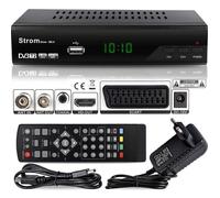 Strom 505 - TNT HD Decodeur TNT HD Pour TV - Recepteur TNT HD - Adaptateur TNT Décodeur TNT - Boitier TNT HD - Tuner TNT Decodeur