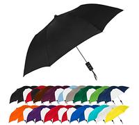 STROMBERGBRAND UMBRELLAS Stromberg Brand The Spectrum Parapluie Noir, (Noir), Taille unique, Parapluie de voyage compact et léger à ouverture automatique