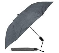 STROMBERGBRAND UMBRELLAS The Heather Spectrum - Parapluie de voyage coupe-vent à ouverture automatique de 106,7 cm, tiges en métal chromé robuste, parapluie pliable léger et portable pour homme et