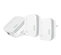 Strong : 3 adaptateurs CPL Powerline 600 Triple Pack Mini G