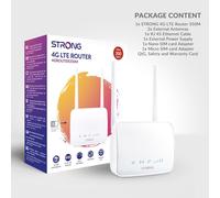 Strong 4G LTE 300 Mbit/s Router 4GROUTER350M avec antennes externes