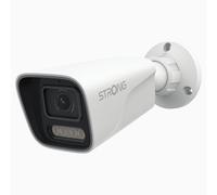 STRONG Caméra Extérieure 3K, Caméra de Sécurité PoE avec Détection Mouvement & Humaine, Vision Nocturne Avancée, Alertes Véhicule, IP67 Étanche, Micro Intégré, Enregistrement NVR/Cloud, Contrôle App